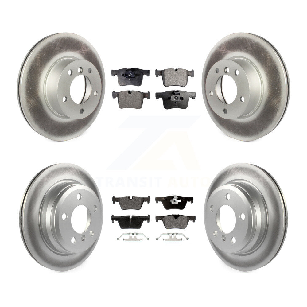 Transit Auto KGF-101037 Disc Brake Kit for 2013-2018 BMW 328d xDrive, BMW 320i xDrive - Front and Rear