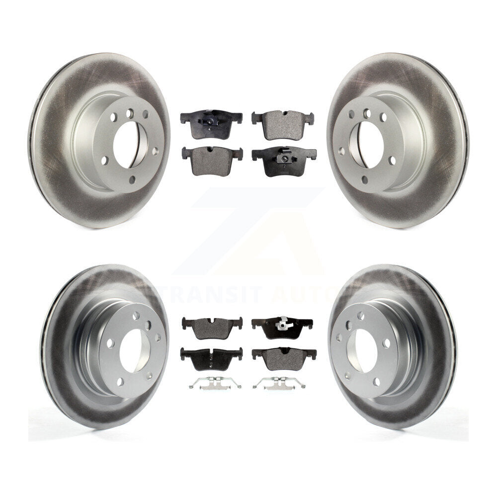 Transit Auto KGF-101038 Disc Brake Kit for 2013-2018 BMW 328d, BMW 320i - Front and Rear
