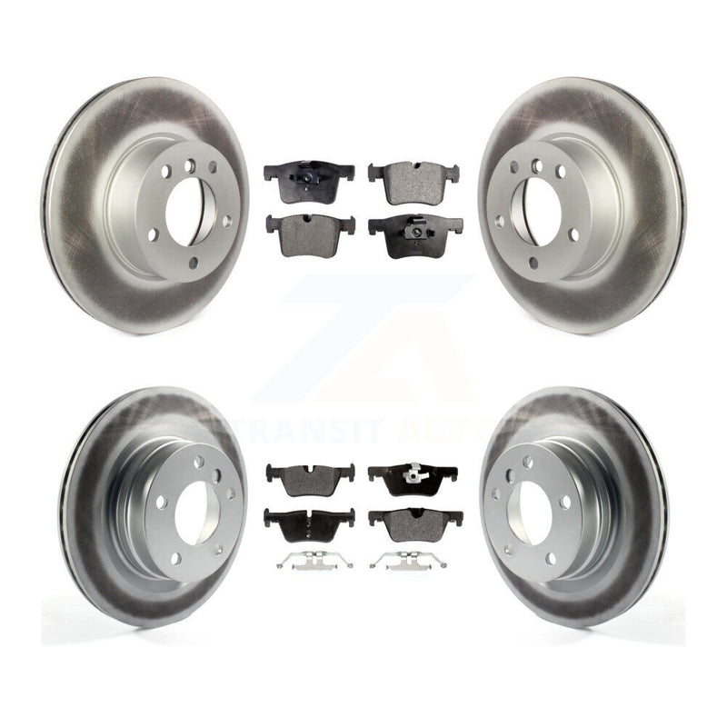 Transit Auto KGF-101038 Disc Brake Kit for 2013-2018 BMW 328d, BMW 320i - Front and Rear