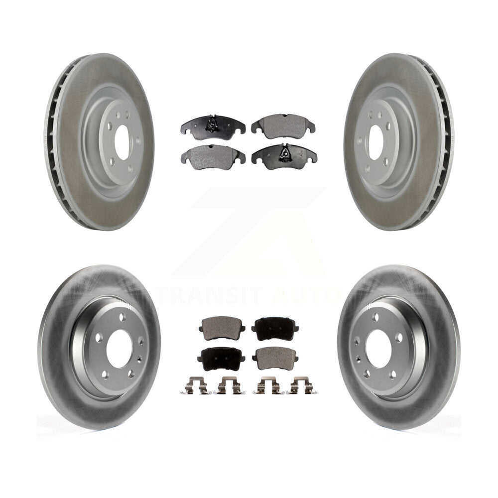 Transit Auto KGF-101046 Disc Brake Kit for 2009-2010 Audi Q5 - Front and Rear
