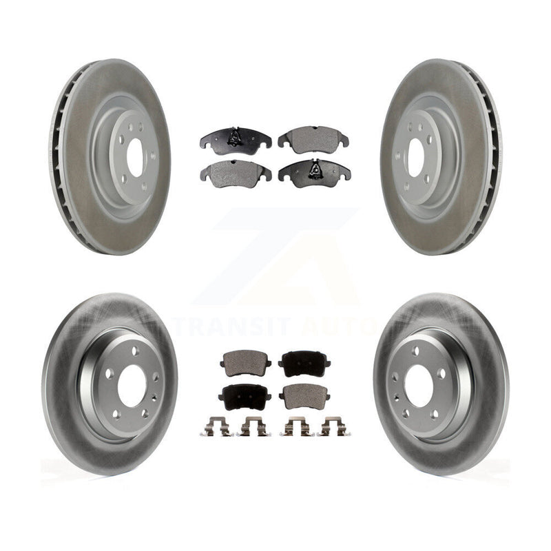 Transit Auto KGF-101046 Disc Brake Kit for 2009-2010 Audi Q5 - Front and Rear