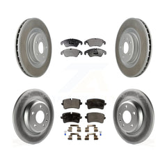 Transit Auto KGF-101047 Disc Brake Kit for 2013 Audi A6 - Front and Rear
