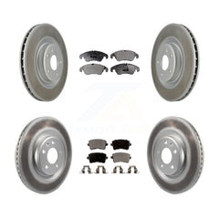 Transit Auto KGF-101048 Disc Brake Kit for 2011-2017 Audi Q5, Audi S5, Audi S4 - Front and Rear