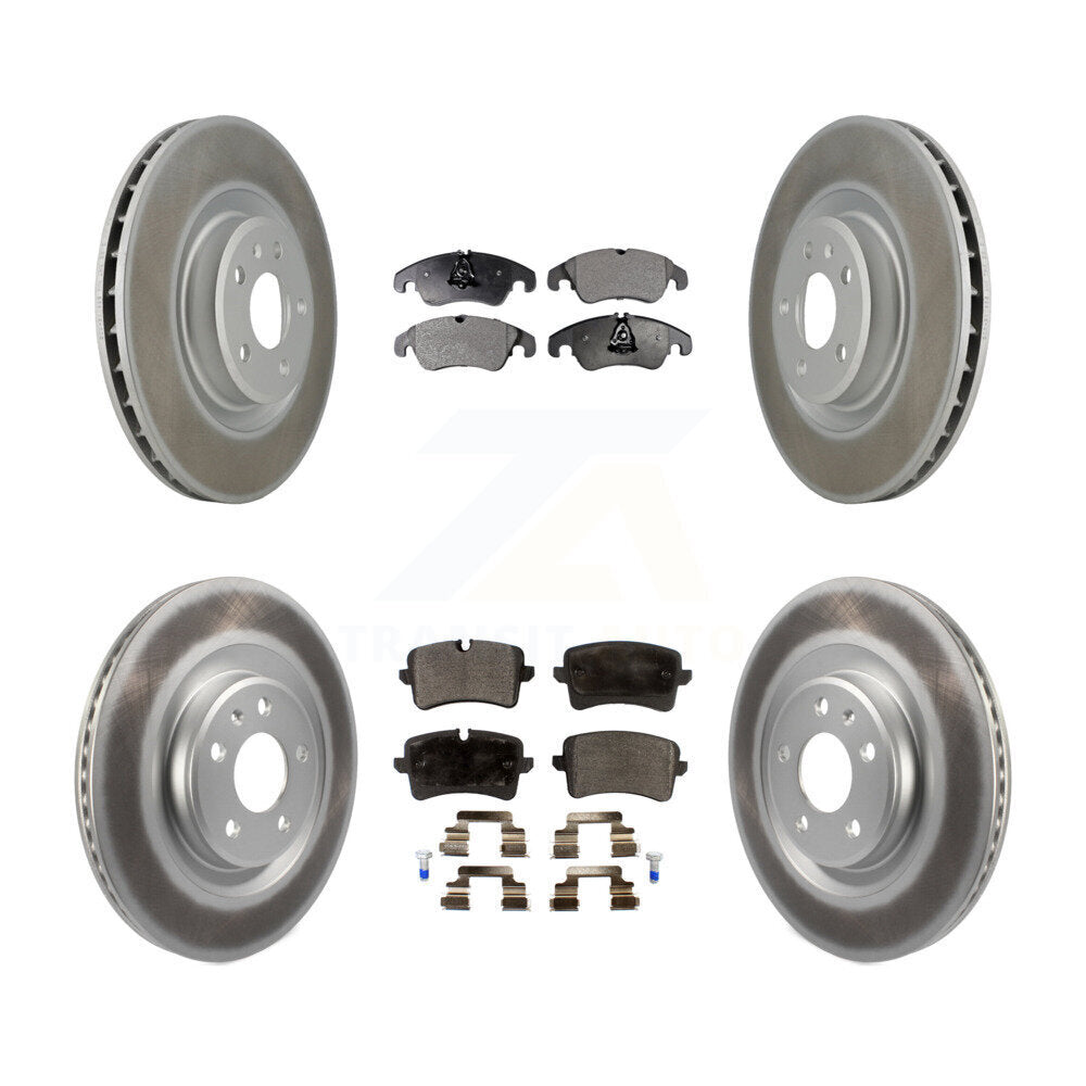 Transit Auto KGF-101049 Disc Brake Kit for 2014-2015 Audi A6, Audi A6 Quattro, Audi A7 Quattro - Front and Rear