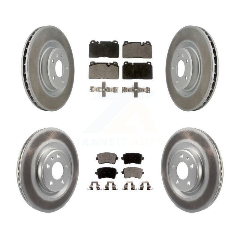 Transit Auto KGF-101050 Disc Brake Kit for 2013-2017 Audi Q5 - Front and Rear