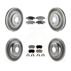 Transit Auto KGF-101051 Disc Brake Kit for 2008-2011 Audi A5, Audi A5 Quattro and More - Front and Rear