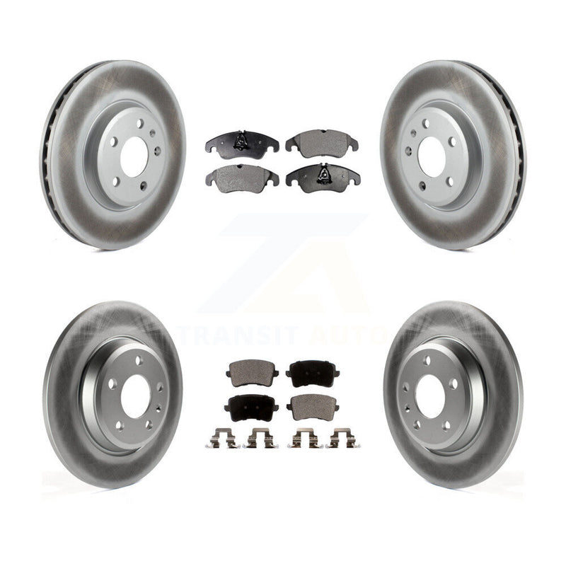 Transit Auto KGF-101051 Disc Brake Kit for 2008-2011 Audi A5, Audi A5 Quattro and More - Front and Rear