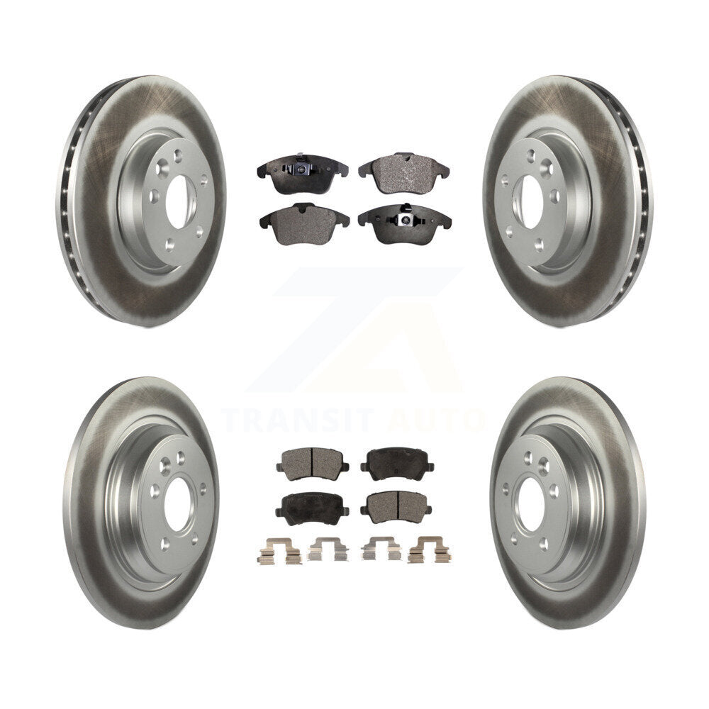 Transit Auto KGF-101056 Disc Brake Kit for 2013-2014 Volvo S60 - Front and Rear