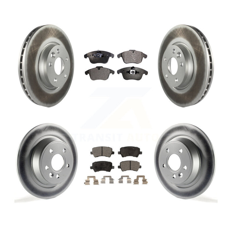 Transit Auto KGF-101058 Disc Brake Kit for 2012-2015 Land Rover Range Rover Evoque - Front and Rear
