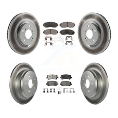 Transit Auto KGF-101060 Disc Brake Kit for 2011-2014 Honda Odyssey - Front and Rear