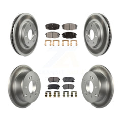 Transit Auto KGF-101064 Disc Brake Kit for 2010-2013 Kia Forte5, Kia Forte, Kia Forte Koup - Front and Rear