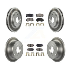 Transit Auto KGF-101066 Disc Brake Kit for 2010-2011 Kia Soul - Front and Rear