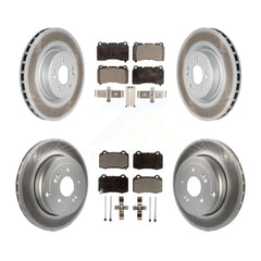 Transit Auto KGF-101067 Disc Brake Kit for 2010-2016 Hyundai Genesis Coupe - Front and Rear