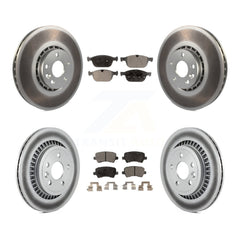 Transit Auto KGF-101069 Disc Brake Kit for 2010-2015 Volvo XC60 - Front and Rear