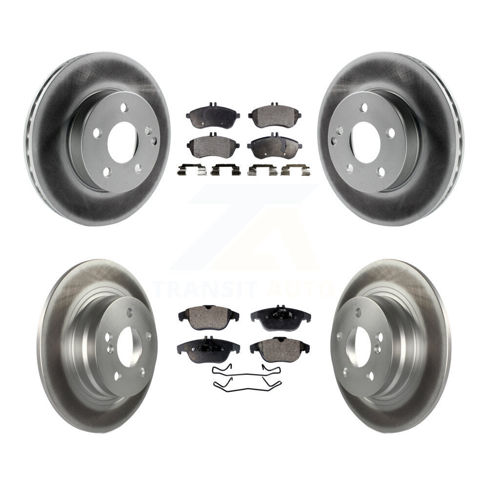 Transit Auto KGF-101071 Disc Brake Kit for 2008-2011 Mercedes-Benz C250, Mercedes-Benz C230 - Front and Rear