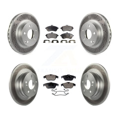 Transit Auto KGF-101075 Disc Brake Kit for 2008-2011 Mercedes-Benz C250, Mercedes-Benz C230 - Front and Rear