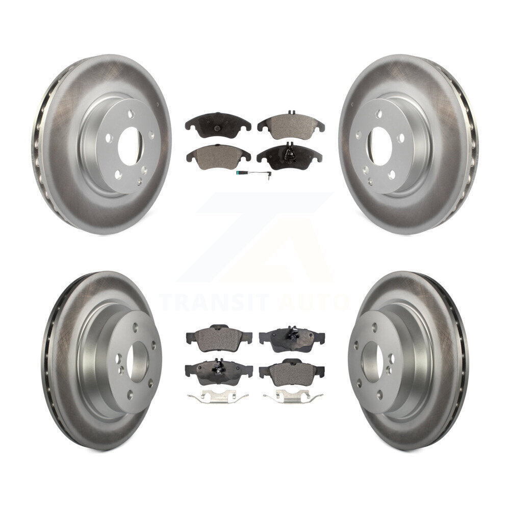 Transit Auto KGF-101079 Disc Brake Kit for 2011-2016 Mercedes-Benz E350, Mercedes-Benz E400 - Front and Rear