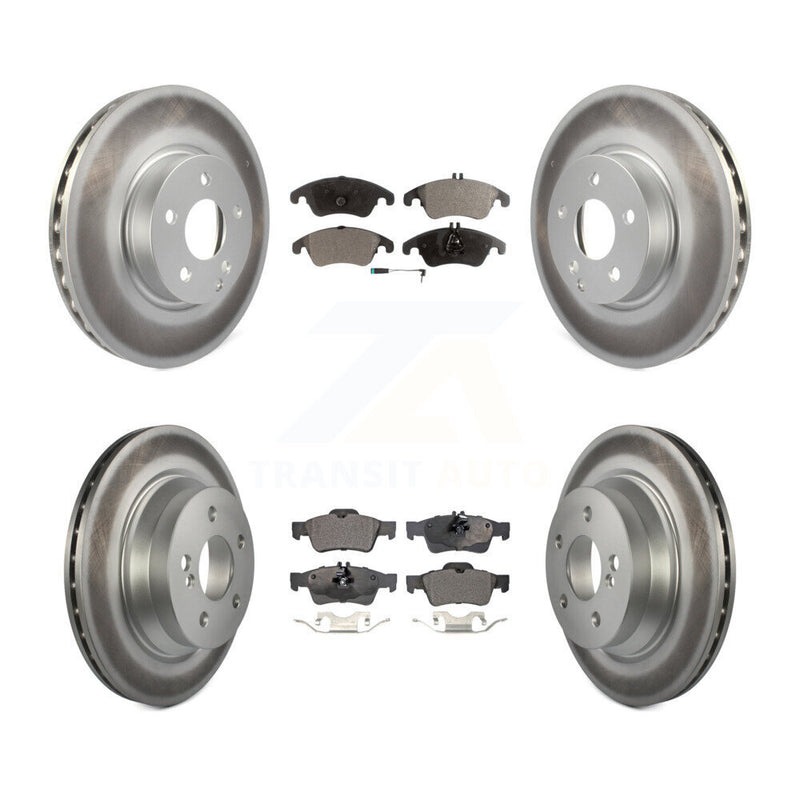 Transit Auto KGF-101079 Disc Brake Kit for 2011-2016 Mercedes-Benz E350, Mercedes-Benz E400 - Front and Rear