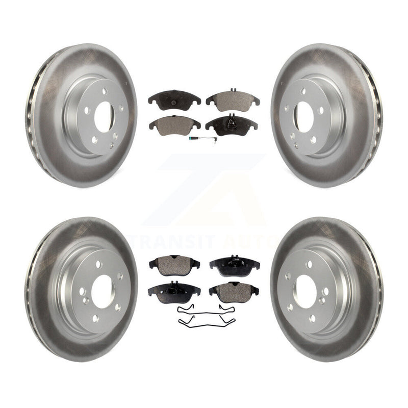 Transit Auto KGF-101080 Disc Brake Kit for 2008-2015 Mercedes-Benz C300, Mercedes-Benz E350, Mercedes-Benz C350 - Front and Rear