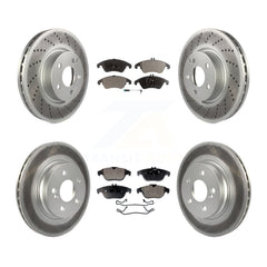 Transit Auto KGF-101082 Disc Brake Kit for 2008-2015 Mercedes-Benz C300, Mercedes-Benz E350, Mercedes-Benz C350 - Front and Rear