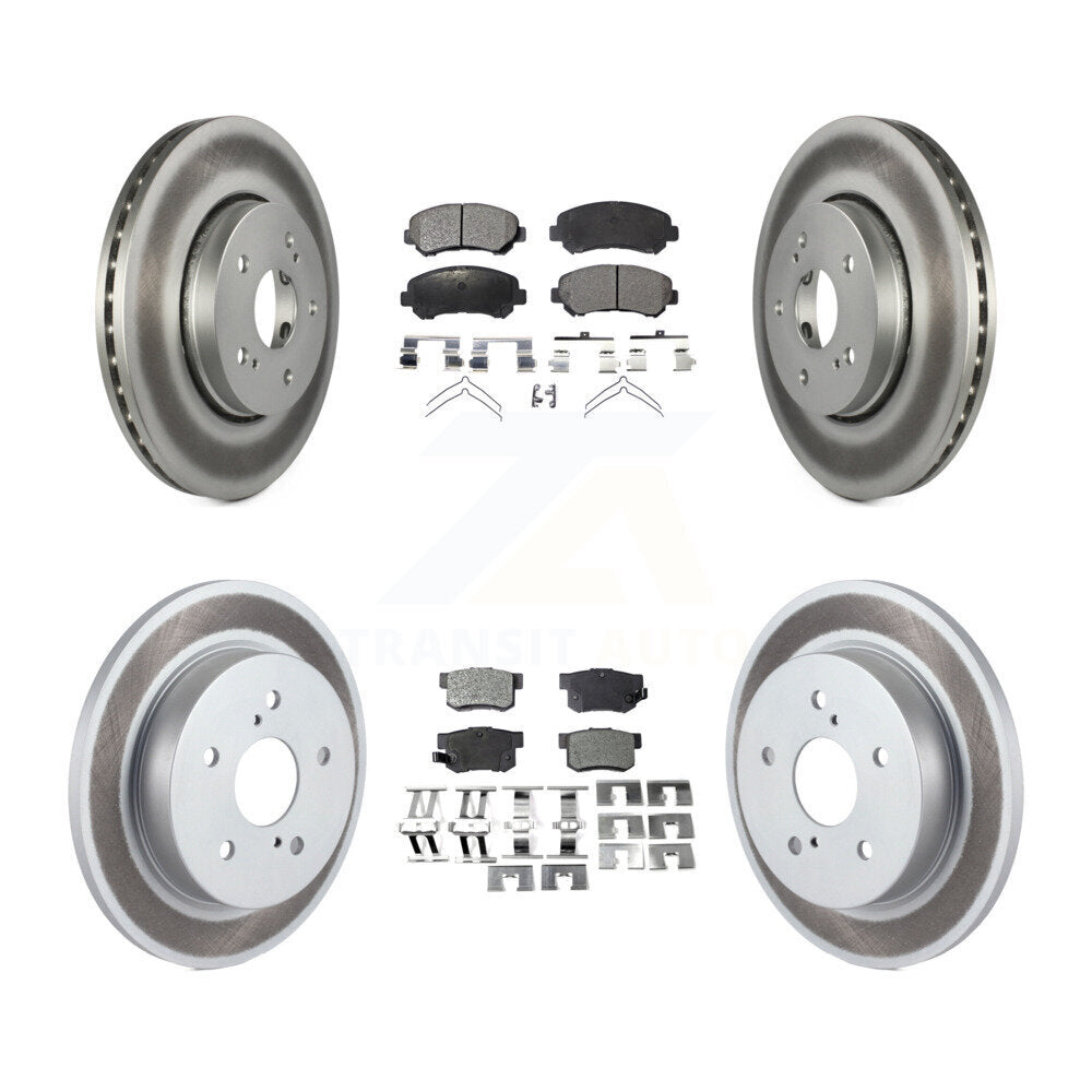 Transit Auto KGF-101083 Disc Brake Kit for 2010-2013 Suzuki Kizashi - Front and Rear