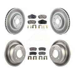 Transit Auto KGF-101095 Disc Brake Kit for 2015 Hyundai Tucson - Front and Rear