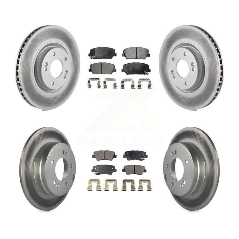 Transit Auto KGF-101097 Disc Brake Kit for 2011-2015 Kia Optima - Front and Rear