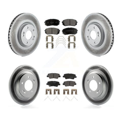 Transit Auto KGF-101103 Disc Brake Kit for 2016-2019 Kia Optima - Front and Rear