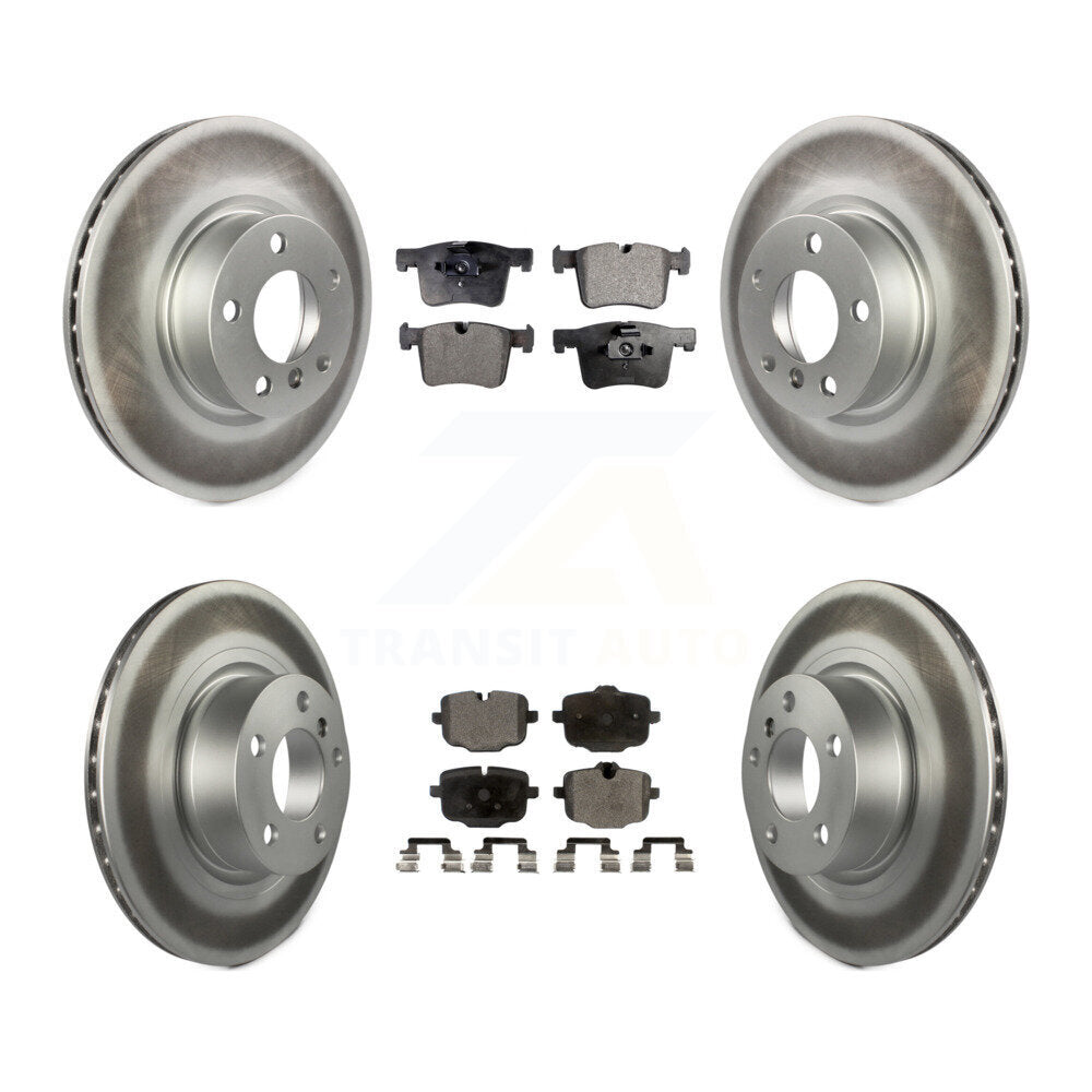 Transit Auto KGF-101104 Disc Brake Kit for 2012 BMW X3 - Front and Rear