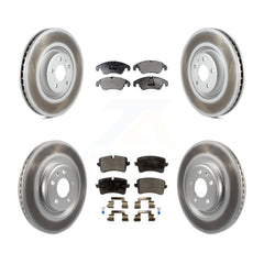 Transit Auto KGF-101108 Disc Brake Kit for 2014 Audi A6 - Front and Rear