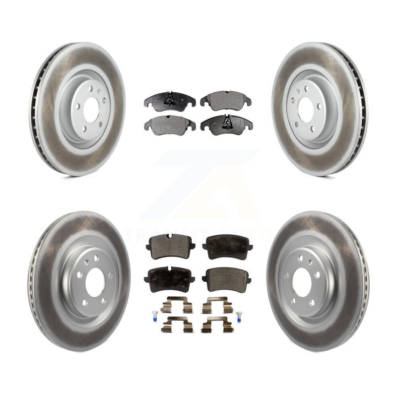 Transit Auto KGF-101108 Disc Brake Kit for 2014 Audi A6 - Front and Rear
