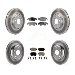 Transit Auto KGF-101110 Disc Brake Kit for 2011-2017 Audi A4 Quattro, Audi A5 and More - Front and Rear