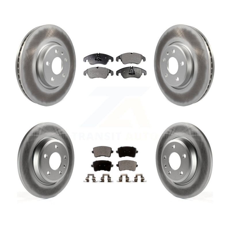Transit Auto KGF-101110 Disc Brake Kit for 2011-2017 Audi A4 Quattro, Audi A5 and More - Front and Rear