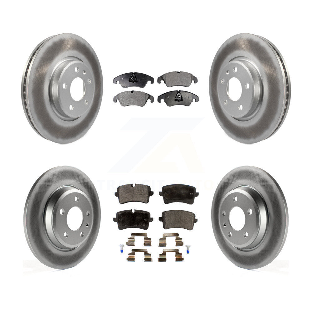 Transit Auto KGF-101111 Disc Brake Kit for 2013 Audi A6 - Front and Rear