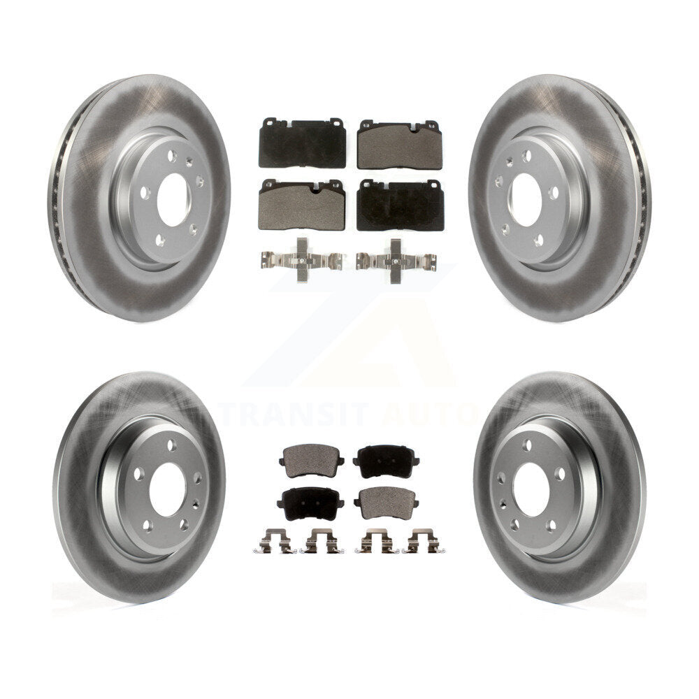 Transit Auto KGF-101112 Disc Brake Kit for 2013-2017 Audi Q5 - Front and Rear