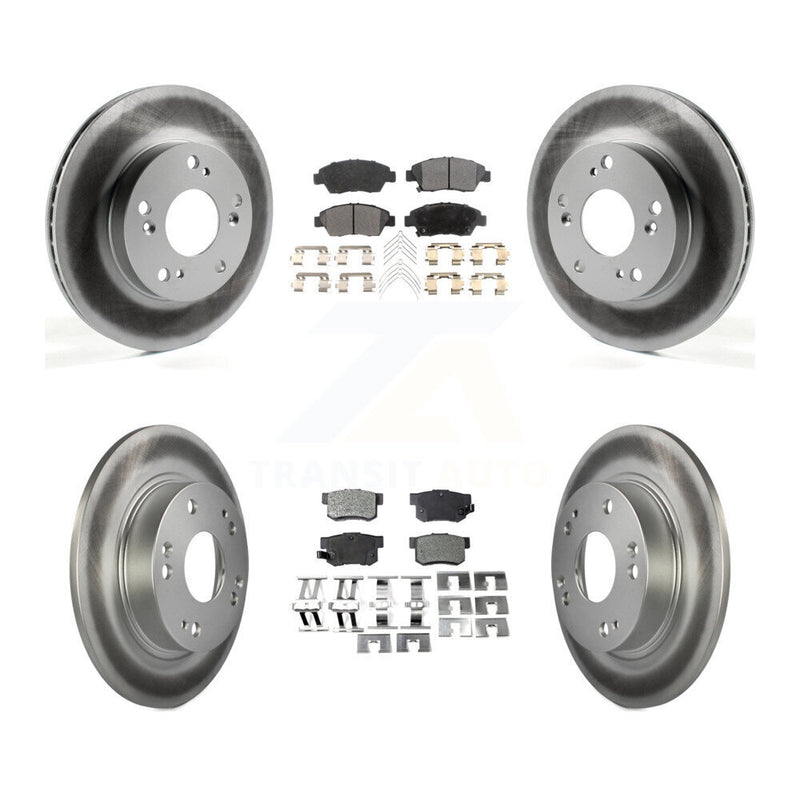 Transit Auto KGF-101115 Disc Brake Kit for 2013-2015 Acura ILX - Front and Rear