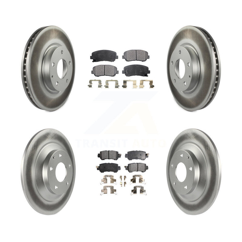 Transit Auto KGF-101122 Disc Brake Kit for 2013-2015 Mazda CX-5 - Front and Rear