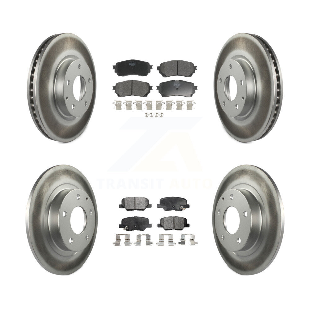 Transit Auto KGF-101124 Disc Brake Kit for 2014-2015 Mazda 6 - Front and Rear