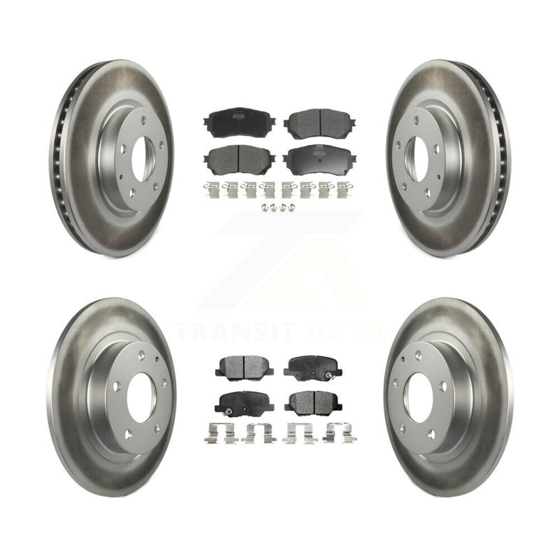 Transit Auto KGF-101124 Disc Brake Kit for 2014-2015 Mazda 6 - Front and Rear