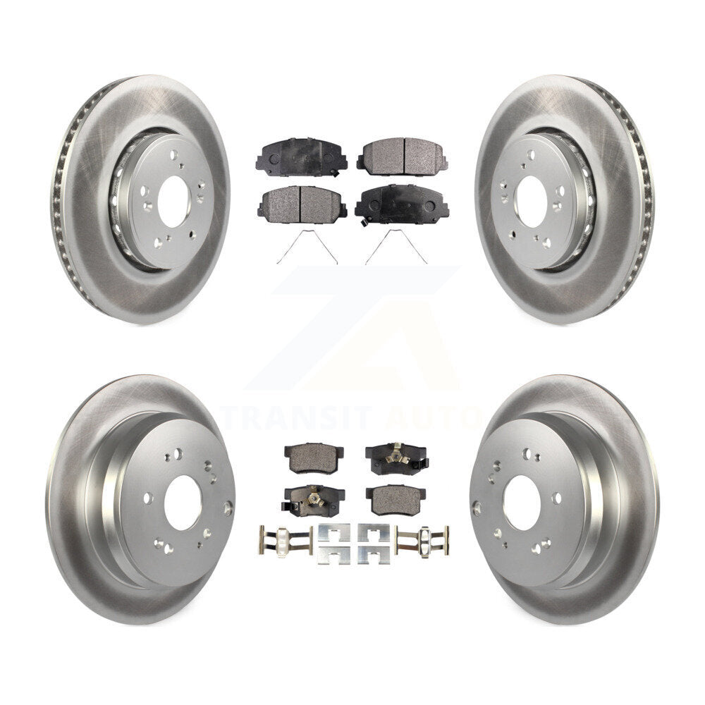 Transit Auto KGF-101125 Disc Brake Kit for 2013-2018 Acura RDX - Front and Rear