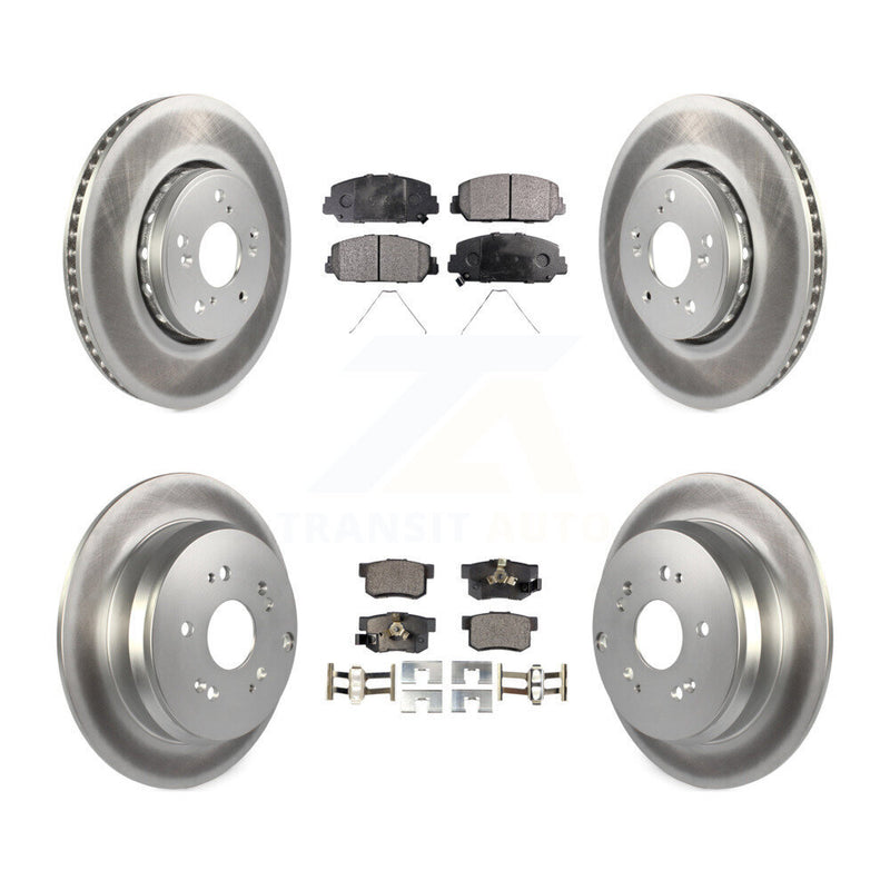 Transit Auto KGF-101125 Disc Brake Kit for 2013-2018 Acura RDX - Front and Rear