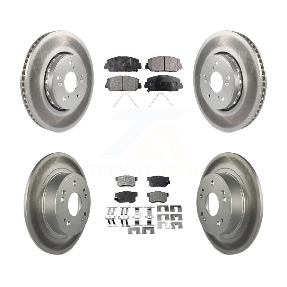 Transit Auto KGF-101126 Disc Brake Kit for 2016 Acura ILX - Front and Rear