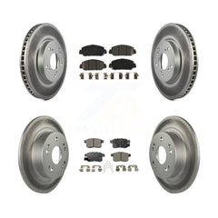 Transit Auto KGF-101127 Disc Brake Kit for 2013-2017 Honda Accord - Front and Rear