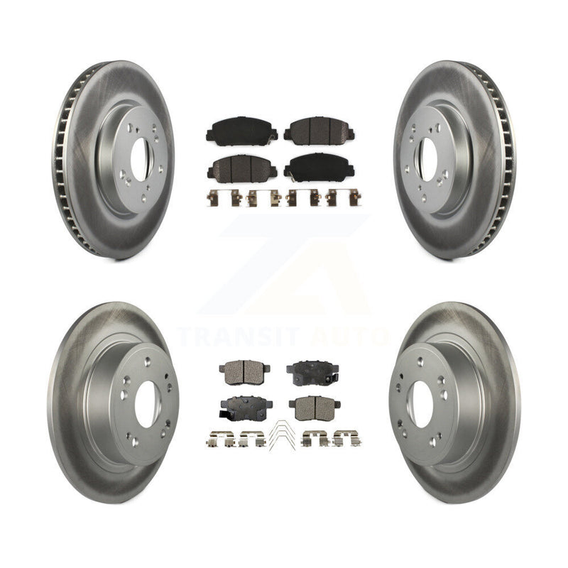 Transit Auto KGF-101127 Disc Brake Kit for 2013-2017 Honda Accord - Front and Rear