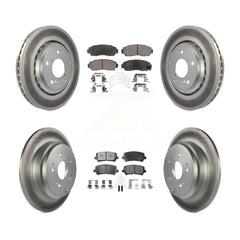 Transit Auto KGF-101132 Disc Brake Kit for 2015-2017 Honda Odyssey - Front and Rear