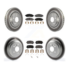 Transit Auto KGF-101133 Disc Brake Kit for 2016-2024 Honda Ridgeline, Honda Pilot - Front and Rear