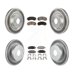 Transit Auto KGF-101136 Disc Brake Kit for 2016-2017 INFINITI QX50 - Front and Rear