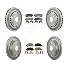 Transit Auto KGF-101137 Disc Brake Kit for 2015-2020 Acura TLX - Front and Rear