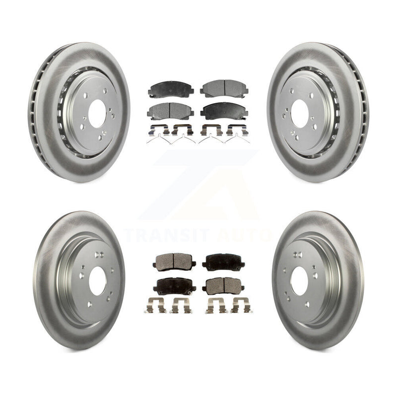 Transit Auto KGF-101137 Disc Brake Kit for 2015-2020 Acura TLX - Front and Rear