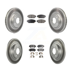 Transit Auto KGF-101144 Disc Brake Kit for 2016-2018 Mazda CX-3 - Front and Rear